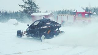 Ice Racing with Valtteri Bottas [upl. by Uehttam]