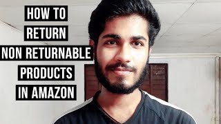 how to return non returnable products in Amazon malayalam video Amazon return policy [upl. by Wiseman475]