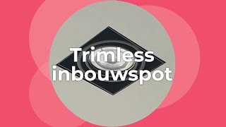 Trimless Inbouwspot installeren [upl. by Adnirak]