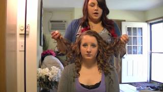 How to Curl Hair Using a Curling Wand For Beginners [upl. by Goines612]