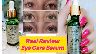 Eye Brow or Eye Lashes ko bara Karne Wala serum  SL Basic eye Care Serum review [upl. by Moulton225]