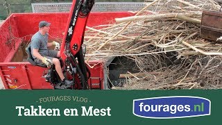 Paardenmest Afvoeren en Takken Ophalen  VLOG 4 [upl. by Garvin]