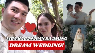 MGA KAGANAPAN SA AMING DREAM WEDDING  Luis Manzano [upl. by Ahsrav]