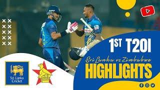 2nd ODI  Sri Lanka vs Zimbabwe  Highlights  8 January 2024 [upl. by Helgeson867]