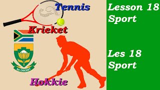 Learn Afrikaans for Beginners  Sport  Sport  Lesson 18 [upl. by Maryn275]