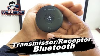 Transmissor Receptor Bluetooth BlitzWolf BWBR3 P2 Auxiliar SPDIF [upl. by Tews947]