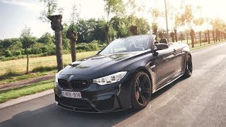 BMW M4 wAkrapovic Downpipes OR Mercedes A45 Watch this to decide [upl. by Ahiel162]