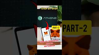 How To Withdraw ATH Coins In Metamask Wallet⁉️ Part2  Transfer ATH To Metamask  athenenetwork🔥 [upl. by Ynettirb]