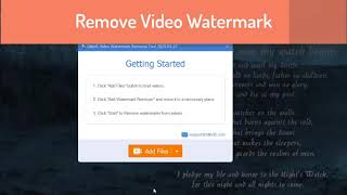 How to Remove Video Watermark Gilisoft Watermark Removal Tool [upl. by Nadabas986]