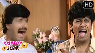 Shivarajkumar and S Narayan Crying  Doddanna  Kannada Comedy Scene of Galate Aliyandru [upl. by Nahgeem]