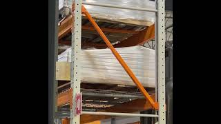 How to Repair a Damaged Pallet Rack Brace  DAMO BRACE [upl. by Worrad]