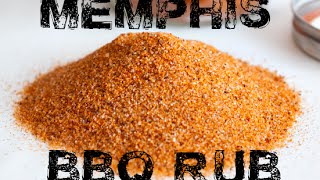 Memphis Dry Rub  BBQ Rub Recipes 1 [upl. by Osnofledi]