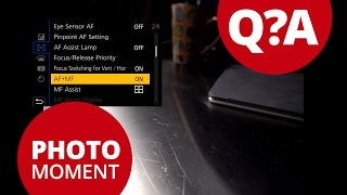 GH5 QampA “How do I get AFMF Auto Focus plus Manual Focus to work” for Photo Mode [upl. by Ahsrats]