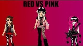 Zwinky  smileyx14 GAME  RED VS PINK [upl. by Ardnasela]