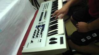 YAMAHA CS6X DEMO NA CLASSIC KEYBOARDS [upl. by Idak593]