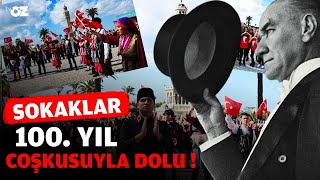 SOKAKLAR 100 YIL COŞKUSUYLA DOLU  İşte halkın Cumhuriyeti Özel konuklarla canlı yayın [upl. by Adiari]