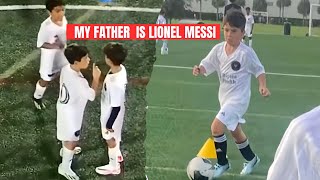 How good Mateo Messi has become now😲 [upl. by Oiracam877]