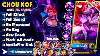 Fix Update  Script Skin Chou Kof No Password  Full Effect Voice  Script Skin Chou Kof Terbaru [upl. by Benedict687]