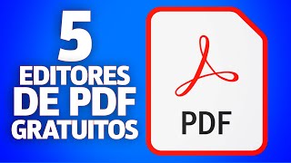 TOP 5 Mejores Editores de PDF GRATUITOS Alternativas a Adobe Acrobat [upl. by Klarika]