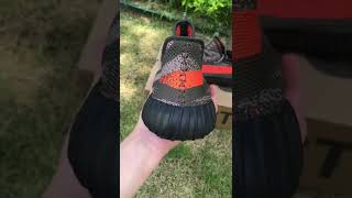 Yeezy Boost 350 V2 Dark Beluga First Look [upl. by Quitt]