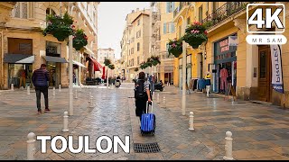 Walking in Toulon one of the most beautiful coastal cities in France 🇫🇷 [upl. by Flint]