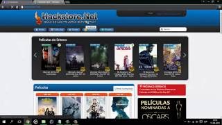 DESCARGA DE PELICULAS DE  hackstorenet [upl. by Cavanagh]