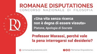 Professor Marassi perchè vale la pena interrogarsi sul desiderio [upl. by Aguie]