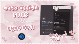 how to automatically give someone a role on discord when they join  2024 UPDATED tutorial 、ely °｡☁ [upl. by Ailemrac102]