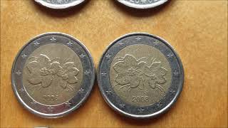 2 Euro Münzrollenjagd 11  Finnland 2006 225 € wert 4 Münzrollen [upl. by Neenaej567]