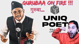 GBOB DISS UNIQ BRUTAL DISS TO NEW NEPALI RAPPERS UNIQ POET IS KHATRA UNIQ POET  Khatra Barz [upl. by Platto]