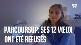 Bonne élève Salomé a été refusée dans ses 12 vœux sur Parcoursup [upl. by Lorette]