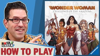 Wonder Woman Challenge Of The Amazons  How To Play [upl. by Eentruok873]