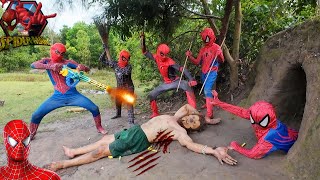 Nerf gun brave Spider Man team confronts ferocious werewolf monster  Monkey Life TV [upl. by Kirenoj417]