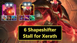 6 Shapeshifter 3 Arcana Xerath  Patch 1415  Set 12 TFT Comps  Full Gameplays 聯盟戰棋 [upl. by Enerod989]