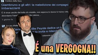 ANDREA GIAMBRUNO GIORGIA MELONI E IL PROBLEMA DELLITALIA  Croix89 React [upl. by Koo]