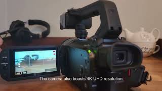 Canon XA70 Unboxing amp Review  4K Professional Camcorder for Filmmakers amp Content Creators [upl. by Wood]