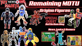 Remaining MOTU Origins Figures Left To Be Produced  2024 Masters of the Universe Leaks and Rumors [upl. by Eulalia661]