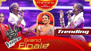 Pranirsha Thiyagaraja  Pem Rasa Wehena පෙම් රස වෑහෙන  Grand Finale  The Voice Teens SL [upl. by Raji]