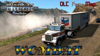 ATS  Map DLC Peru  Scot A2HD hauling on epic road [upl. by Intihw]