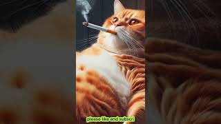 Cat is very upset to waight gaining cat cute catlover cuteanimal funny [upl. by Leno]