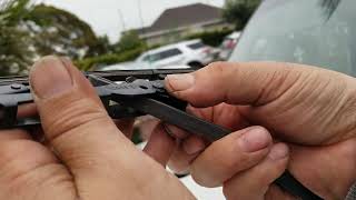 Windshield Wiper replacement on a 2007 Ford Ranger rainyday fordranger carmaintenance [upl. by Ennaylime]