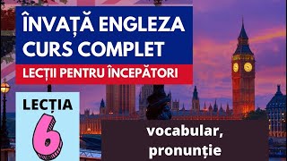 Invata engleza in 10 ZILE  Curs complet pentru incepatori  LECTIA 2 [upl. by Ydurt]