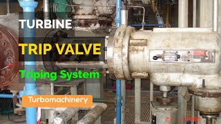 Turbine over speed trip system  How trip valve functions [upl. by Crowe357]