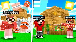 My Best Friend DESTROYED My House Then Surprised Me with a NEW ONE Realms SMP  Episode 51 [upl. by Wehttan]