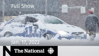 CBC News The National  Record snowfall COVID19 antiviral Quadriga CEO widow [upl. by Naleag752]