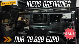 Ineos Grenadier Trailmaster BJ 2023 gesehn auf der 4x4 RheinWaal [upl. by Ramsey]