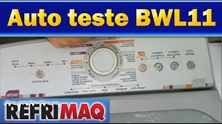 🔴Auto teste lavadora brastemp BWL11a [upl. by Garlan183]