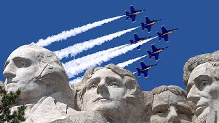 The Blue Angels at Mount Rushmore [upl. by Michaele]