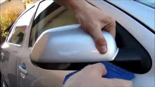 Changing indicator light from side mirror Skoda Octavia 2 audio English [upl. by Attekal]