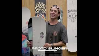 2024 Mens Proto Slinger Snowboard  Never Summer Industries [upl. by Htederem]